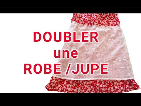 SHEER SKIRT OR DRESS? How to easily double it!