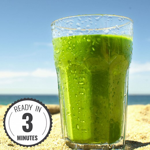 Super Spinach Banana Smoothie (High-Protein)