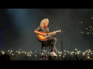 Brian May- Love of my Life LIVE! at Glasgow Hydro (Queen + Adam Lambert)