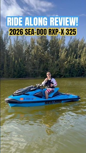 2026 Sea-Doo RXP-X 325 - On Water Review! #seadoo #rxpx #2026 #watercraft #pwc #fast #boat #jetski