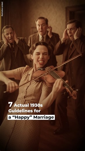 Digital Media/Journalism 📇 on Instagram: "These 1930s marriage rules will make you grateful for modern relationships."