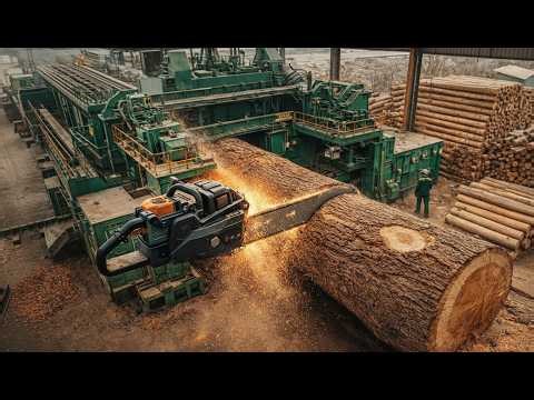 Inside the World’s Largest Plywood Factory — From Raw Logs to Finished Tables (Full Process)