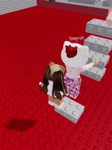 This obby has LAVA #roblox