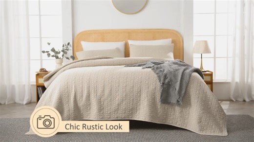 Watch Washable summer lightweight quilts on Amazon Live