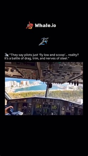 Travel with sanjib on Instagram: "🔥 How Firefighting Planes Collect Water in Seconds to Fight Wildfires! 🌊✈️ The CL-415, often called the “Super Scooper,” is a specialized amphibious aircraft designed for aerial firefighting. To refill, it approaches a lake or river at around 75 knots (140 km/h). As soon as the ventral scoops are lowered, the aircraft begins collecting water — nearly 6,000 liters in less than 12 seconds. This rapid intake shifts the aircraft’s center of gravity rearward and ge