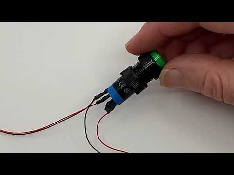 How to Use a Panel Mount Push Button Switch for Model Projects