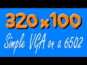Simple VGA for Ben Eater's 6502 - Increasing the resolution