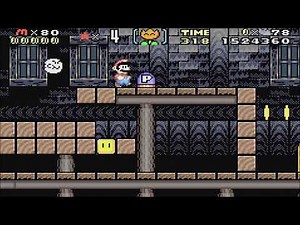 Super Mario World: Super Mario Advance 2 - Forest Ghost House - Secret Exit (Gameplay/Walkthrough)