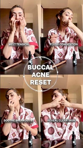 Buccal Massage to Release Tension & Detox Skin #skincare #makeup #houseofbeautyindia #acnetips