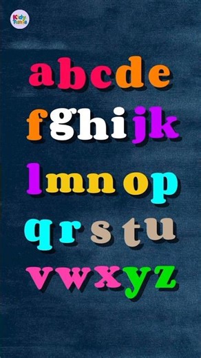 ABC Song For Kids | #abcsong #nurseryrhymes #kidytunes