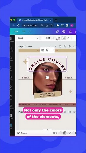 How to Edit Templates in Canva - SO EASY! | Shorts