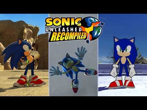 Sonic Unleashed Recompiled: 5 GREAT Skin Mods!