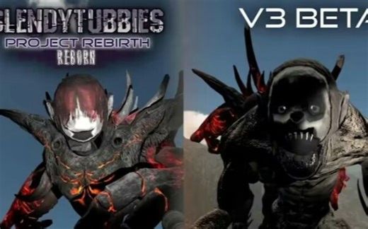 Slendytubbies：Project Rebirth Reborn V3 Beta 2测试版 主菜单 and 所有的地图演示（完整版）