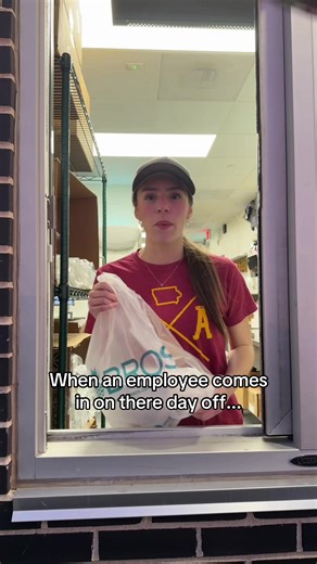 She can't stay away... #hawaiianbros #funny #workvibes #iowa #waukee | hawaiian bros