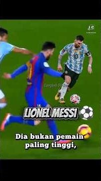 Rahasia Gaya Bermain Messi yang Bikin Dunia Takjub⚽‼️