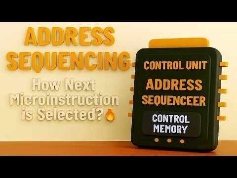 Address Sequencing in Control Unit | Next Microinstruction Selection | COA in Telugu