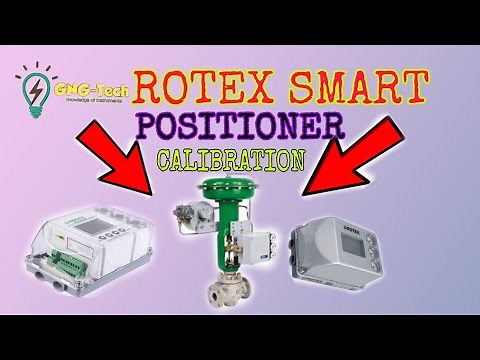 ROTEX SMART POSITIONER CALIBRATION AUTO & MANUAL MOD. ACTION, FEEDBACK , DISPLAY REVERSE/FORWARD SET