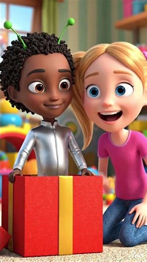 👉"Gift box se nikla jadui alien 😱#ai #funny #shortsfeed#alienmagic#viralshort#scaryshort#magicstory