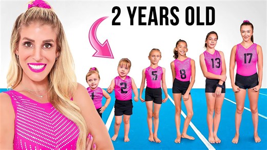 Ages 1-18 compete in gymnastics tournament