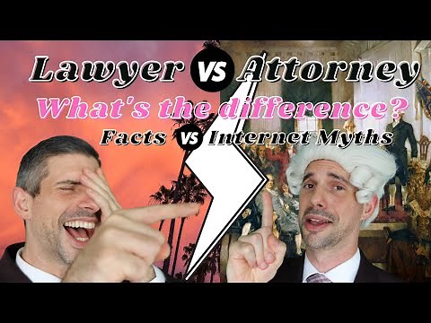 Lawyer vs Attorney Whats the Difference?