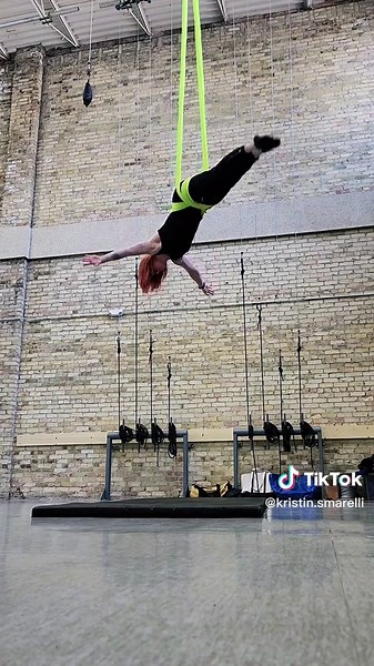 Mastering Aerial Silk Drops - Progress and Techniques