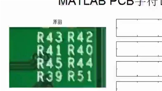 matlab的PCB字符识别系统