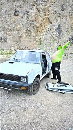 Hulk VS The Worst Car Ever Made