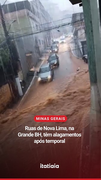 Nova Lima: pontos de alagamento e enxurrada após temporal (5)