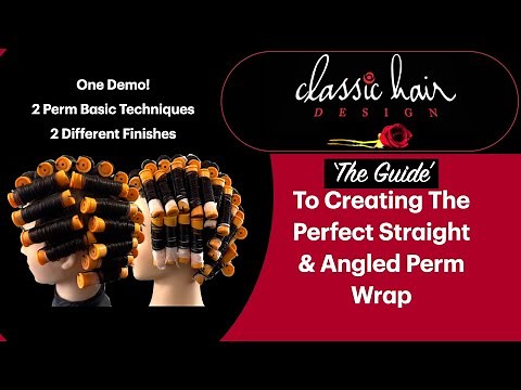 The Guide To Creating The Perfect Straight & Angled Perm Wrap