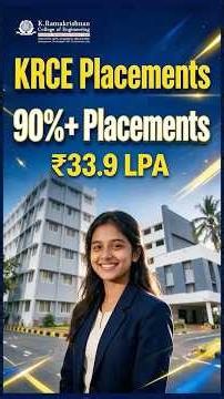 KRCE Placements 2026 | 90%+ Placements, ₹33.9 LPA & 110+ Recruiters