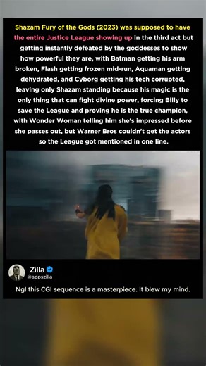 The Justice League Was Supposed to get Defeated in Shazam! Fury of the Gods (2023)