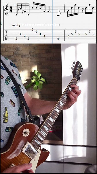 🔥My sacrifice - CREED + TAB #guitar#guitar lesson