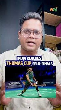 INDIA INTO THOMAS CUP SEMI FINAL 🇮🇳🔥 3-0 DOMINATION! GOLD LOADING? 🏆