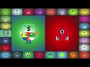 The EPIC Battle Between Zombie Numberblocks (1000-10000) and Alphablocks (A-Z) is Here!