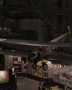 The Avro 504K is now hanging next to the Standard J-1 in the Early Years Gallery! Plans call for the Curtiss JN-4D Jenny to be on display below the Avro upon completed restoration. #avgeek #afmuseum100 | National Museum of the U.S. Air Force