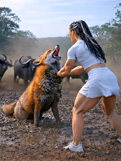 Girl Saves Red Fox Stuck in Mud: A Heartwarming Animal Rescue