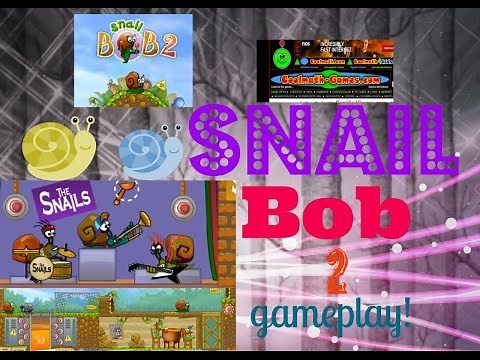 Snail Bob 1 Cool Math 4 kids! (game play)