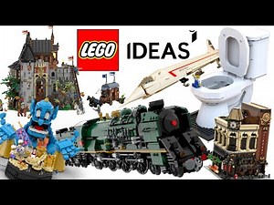Welches dieser 39 LEGO Ideas Sets wird offiziell umgesetzt? | 1. Reviewphase 2022!