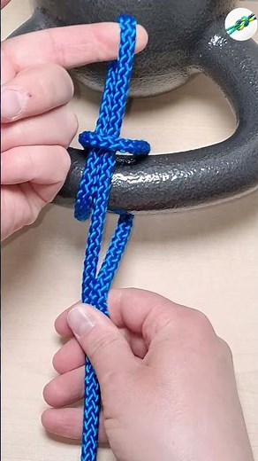 Tying a simple knot / strong knot step by step #knots #shorts #rope knots