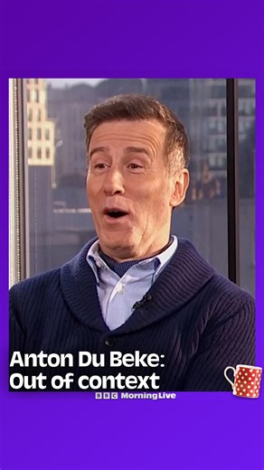Ahead of the Strictly Come Dancing final, here is two minutes of judge Anton Du Beke causing pure chaos on Morning Live recently. | BBC Morning Live