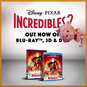 3.3K views · 48 reactions | Smashing, crashing, sliding and riding onto Blu-Ray and DVD. Get your copy of Incredibles 2 now!  | Disney Pixar | Facebook
