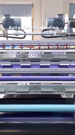 N3M-AS FA Fully Automatic TTR Slitting Machine | 450m/min High Speed with 4 Servo Drive #machine