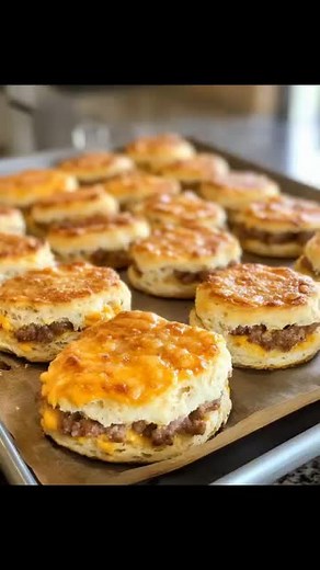 We call it 'Biscuits from the Heart.' Only three ingredients, but it tastes like you've been in the kitchen all day!. Full recipe 👇 💬 | Whisker Tales