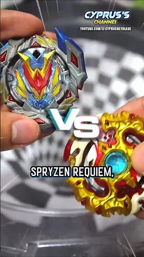 TT SPRYZEN REQUIEM vs WONDER VALTRYEK #ベイブレード #beyblade @C4RL0S.CP7