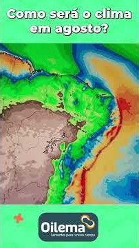 What will the weather be like in August? The forecast indicates a month of changes throughout Brazil
