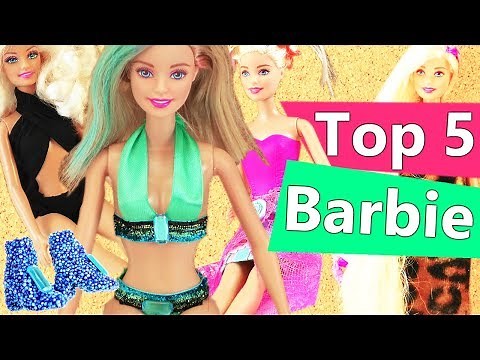 Top 5 Barbie Kleidungs Ideen | unsere besten DIYs | Barbie Zubehör | DIY Kids Club