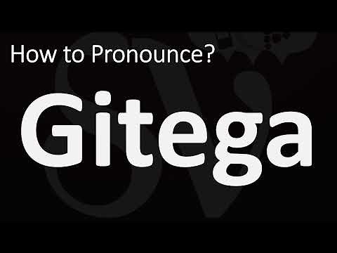 How to Pronounce Gitega? (CORRECTLY)