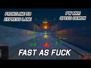 Project Wingman: Frontline 59 - Tunnel run in PW Mk.1 at FULL SPEED