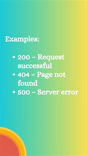 HTTP Status Codes Explained in 20 Seconds! #shorts #learntech #computernetworks #foryou