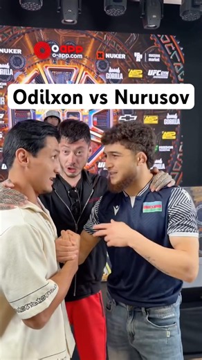 Odilxon vs Nurusov😯#uzbekistan #mma #octagon #gold #tashkent #jang #ufc #sport #saturn #tayson #uzb